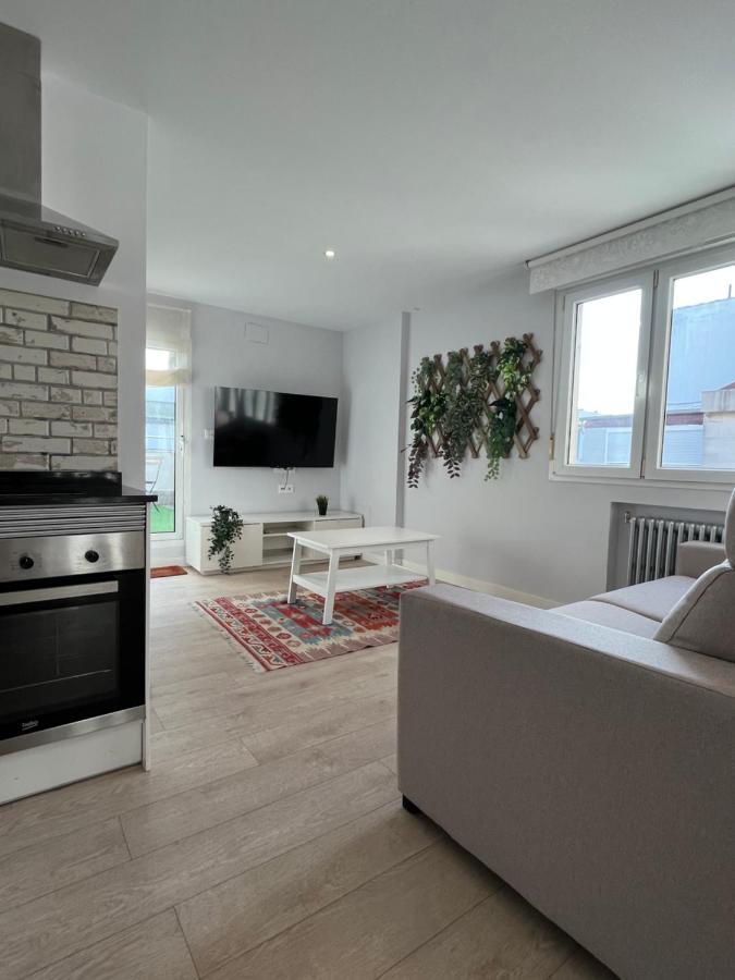 Ferienwohnung Atico Cue, Parking Gratuito Gijón Exterior foto