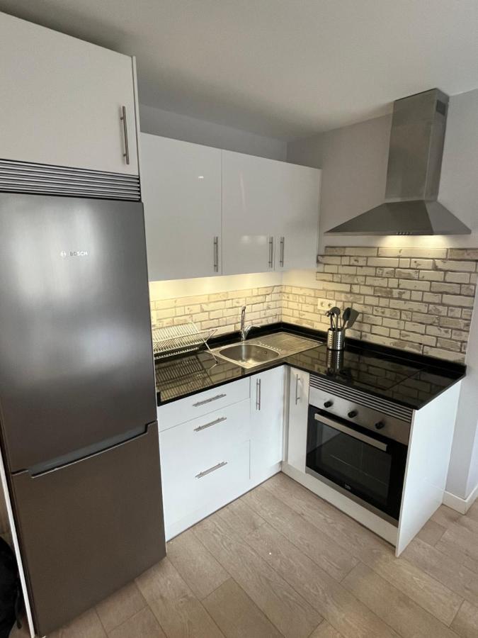 Ferienwohnung Atico Cue, Parking Gratuito Gijón Exterior foto